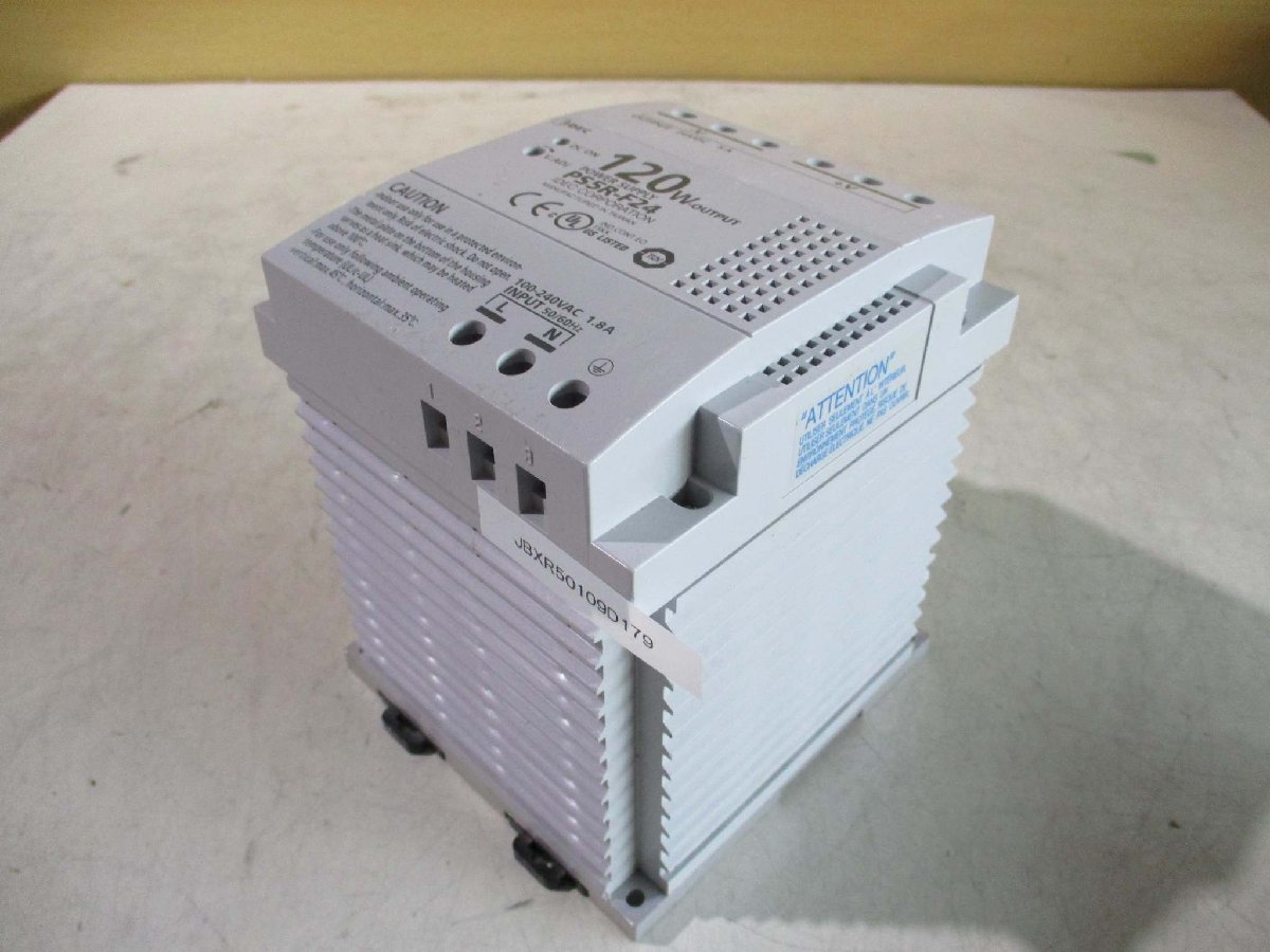 中古IDEC PS5R-F24 POWER SUPPLY 120W 100-240V AC 1.8A(JBXR50109D179)