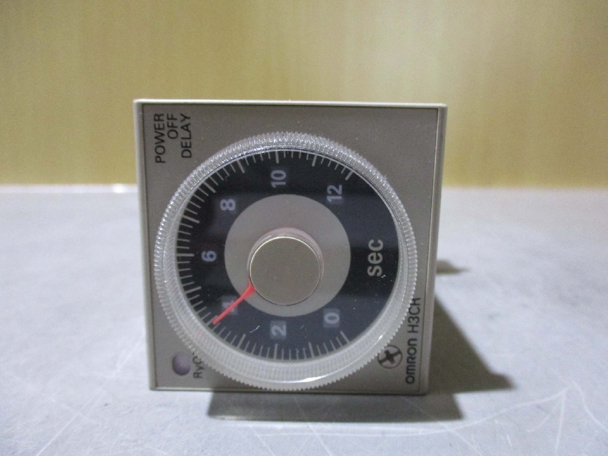 中古OMRON TIMER H3CR-H8L ソリッドステート・タイマ 送料別(JABR50117D059)_画像7