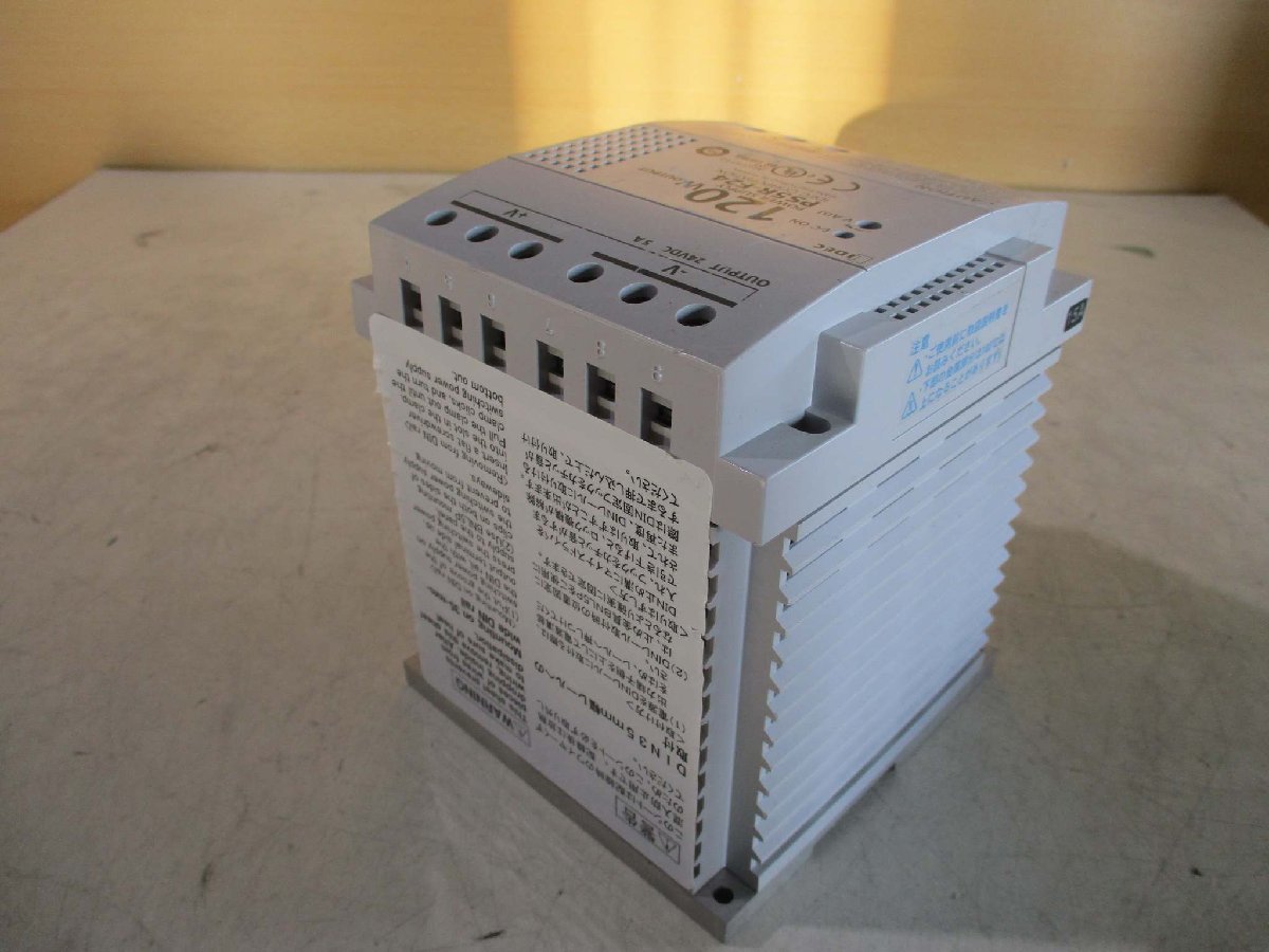 中古IDEC PS5R-F24 POWER SUPPLY 120W 100-240V AC 1.8A(JBXR50107D162)_画像2