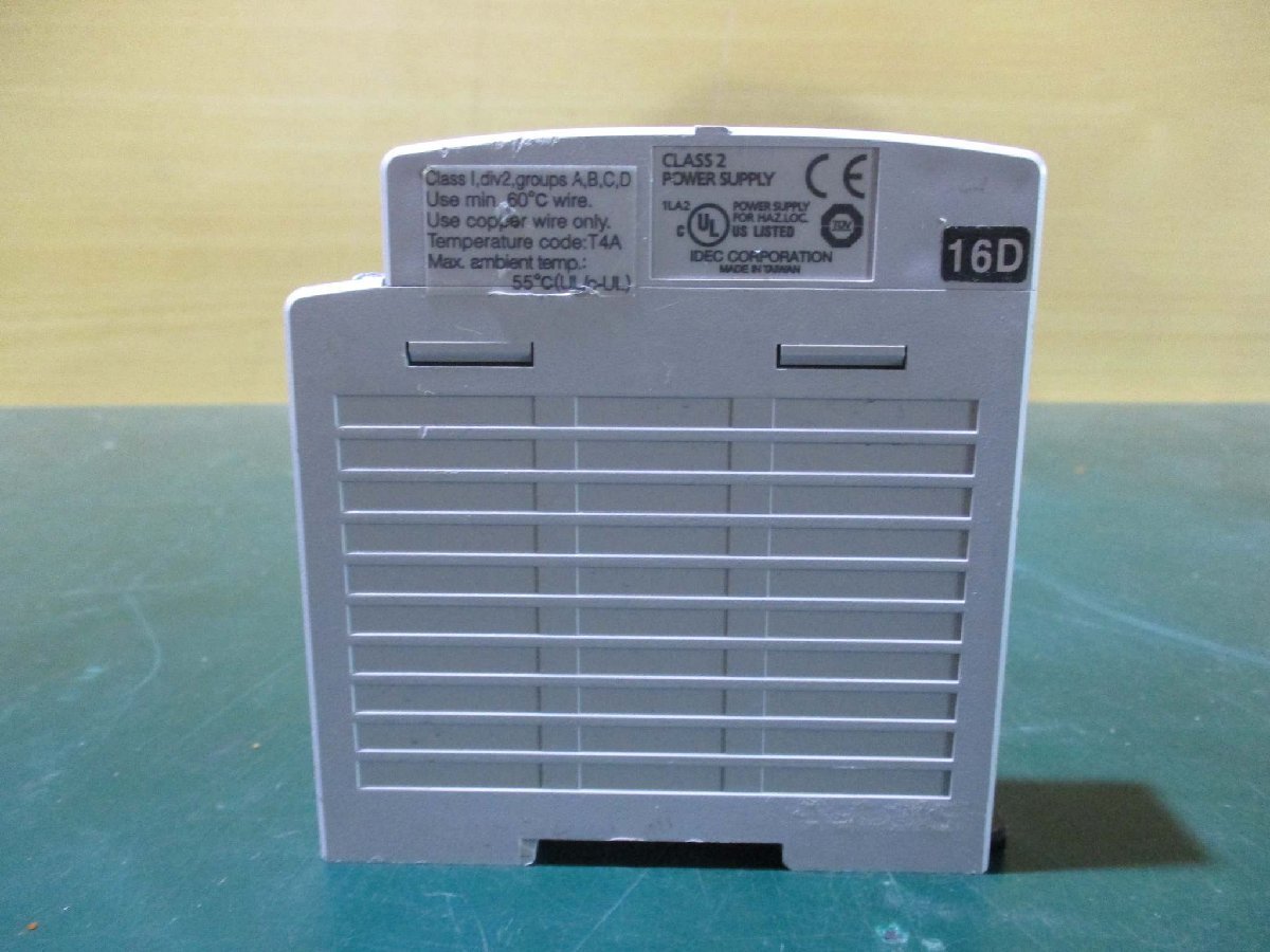 中古IDEC PS5R-SB24 Power Supply 24V 0.65A *2(JBWR50107B158)_画像6