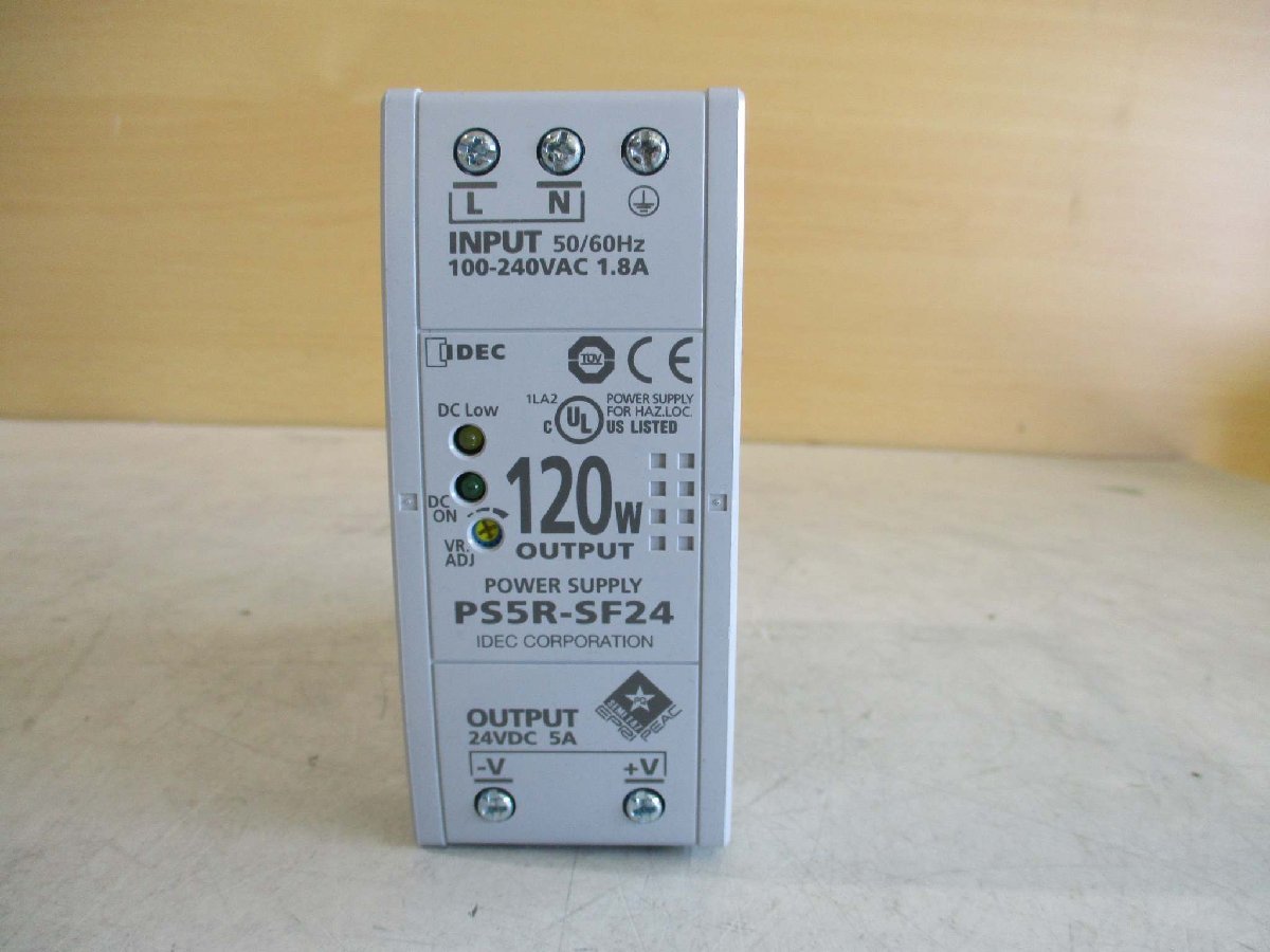 中古IDEC Corporation PS5R-SF24 Power Supply 24V AC 5A(JBXR50107D053)_画像3