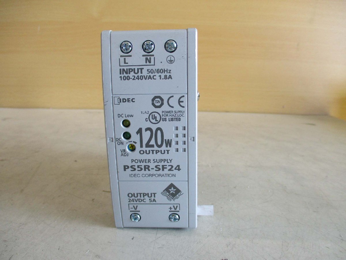 中古IDEC Corporation PS5R-SF24 Power Supply 24V AC 5A(JBXR50107D095)_画像3