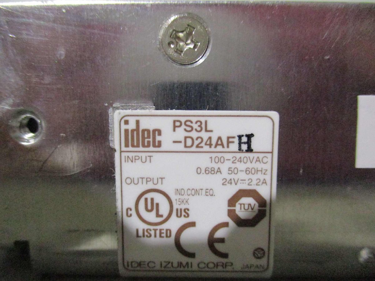 中古 IDEC PS3L-D24AFH スイッチング パワーサプライ 50W(JCDR41018C060)_画像3