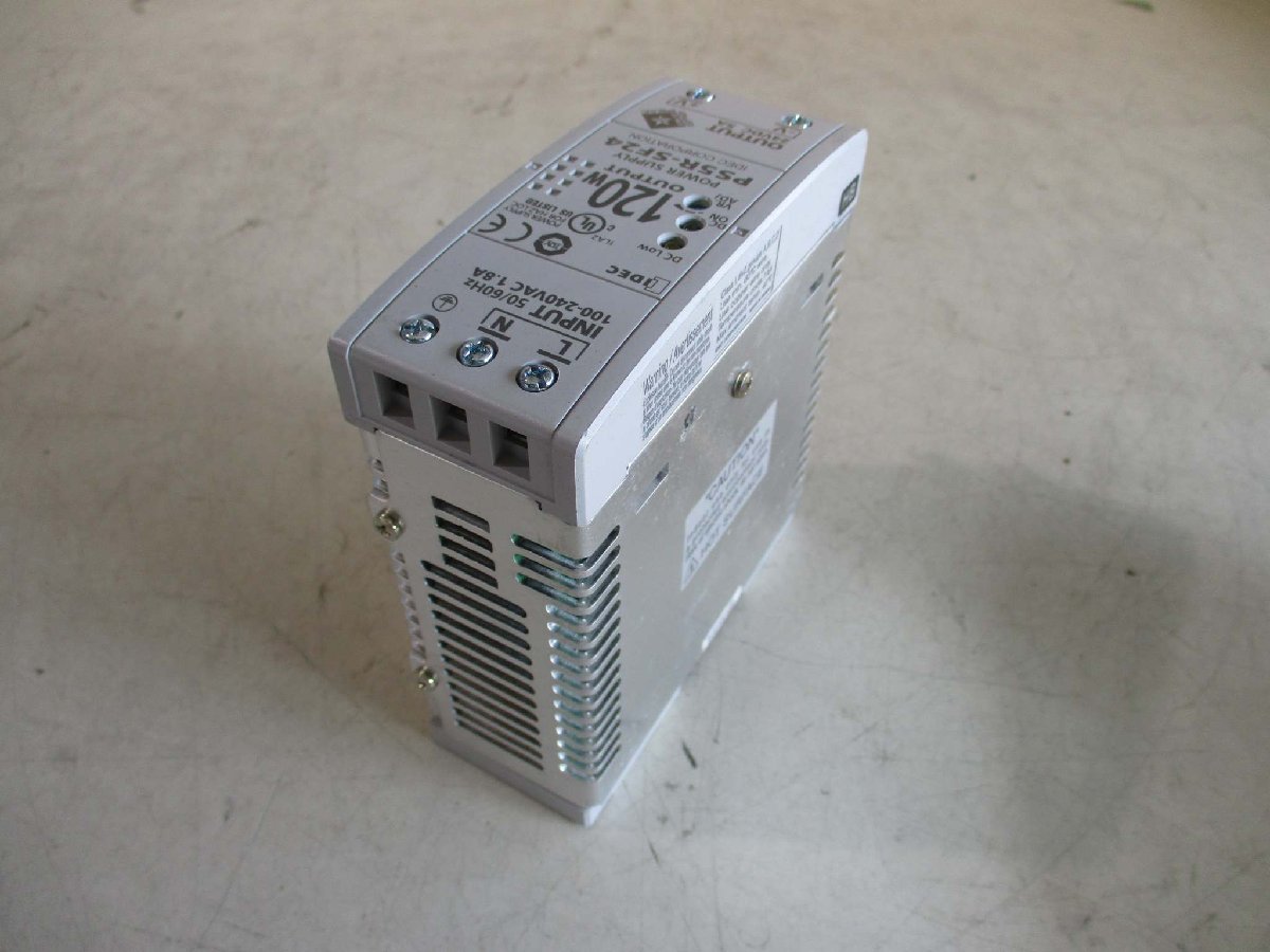 中古IDEC Corporation PS5R-SF24 Power Supply 24V AC 5A(JBXR50107D117)_画像2