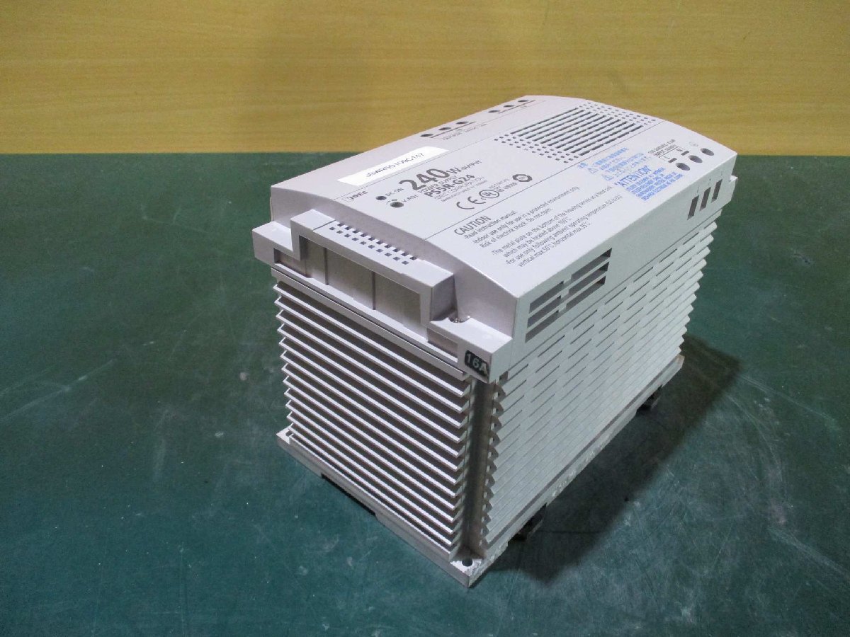 中古IDEC PS5R-G24 POWER SUPPLY 240W 100-240V AC 4.0A(JBWR50109C147)_画像8