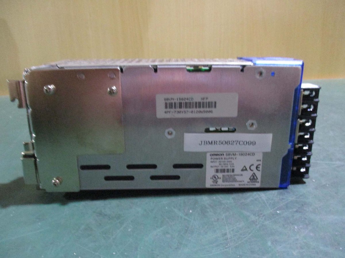 中古 OMRON S8VM-15024CD スイッチング・パワーサプライ DC24V 6.5A(JBMR50627C099)_画像1