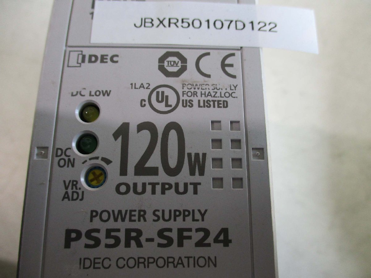 中古IDEC Corporation PS5R-SF24 Power Supply 24V AC 5A(JBXR50107D122)_画像5