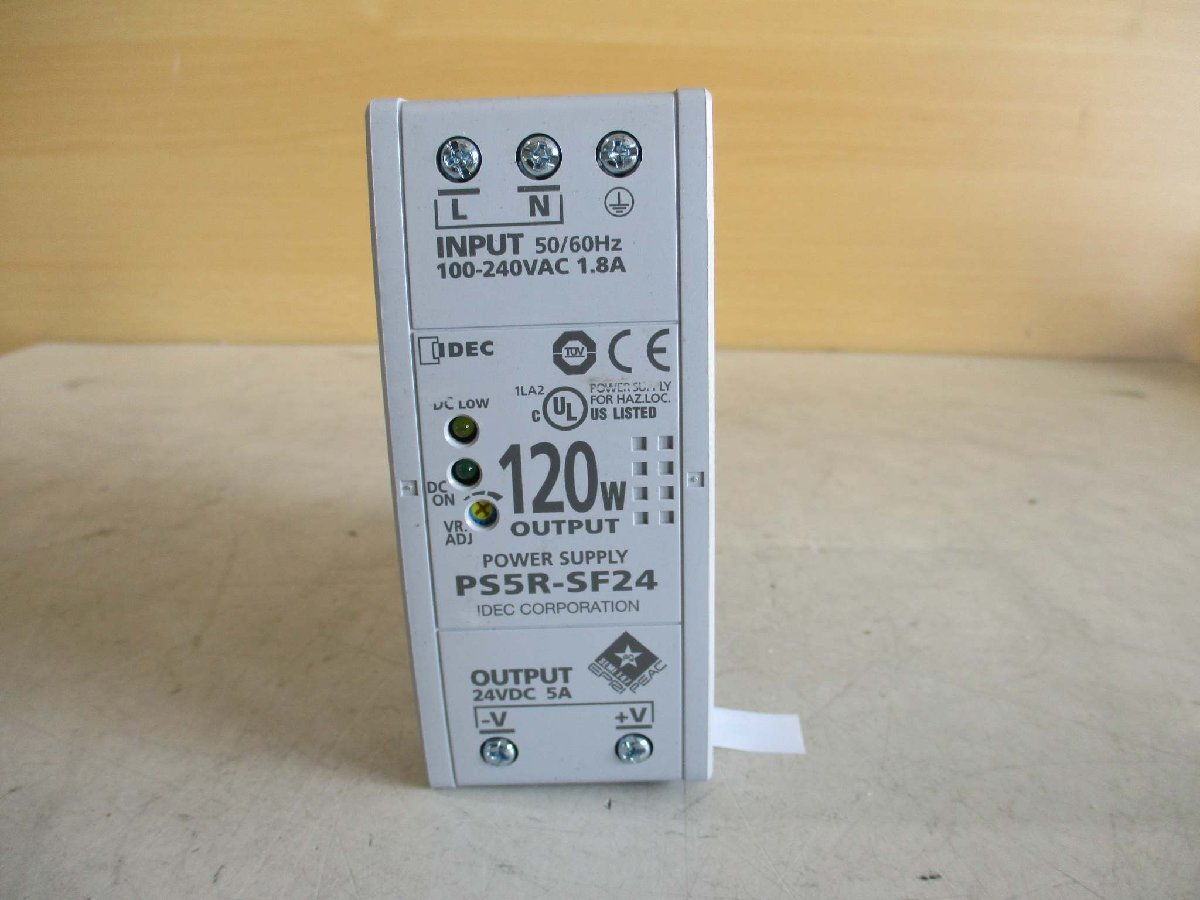 中古IDEC Corporation PS5R-SF24 Power Supply 24V AC 5A(JBXR50107D122)_画像3