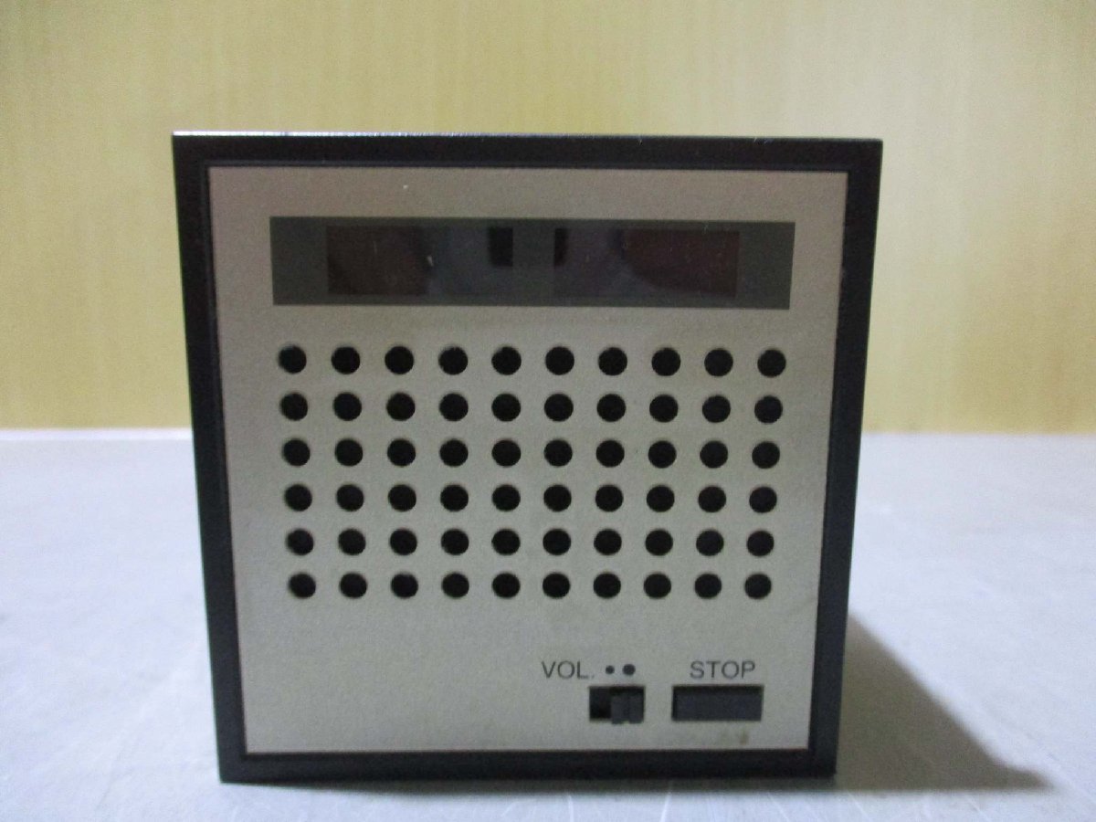 中古 Matsushita Electric Works BUZZER EA6021 高音量型盤用電子ブザー AC100/110/120V 4W(JBUR50128B071)