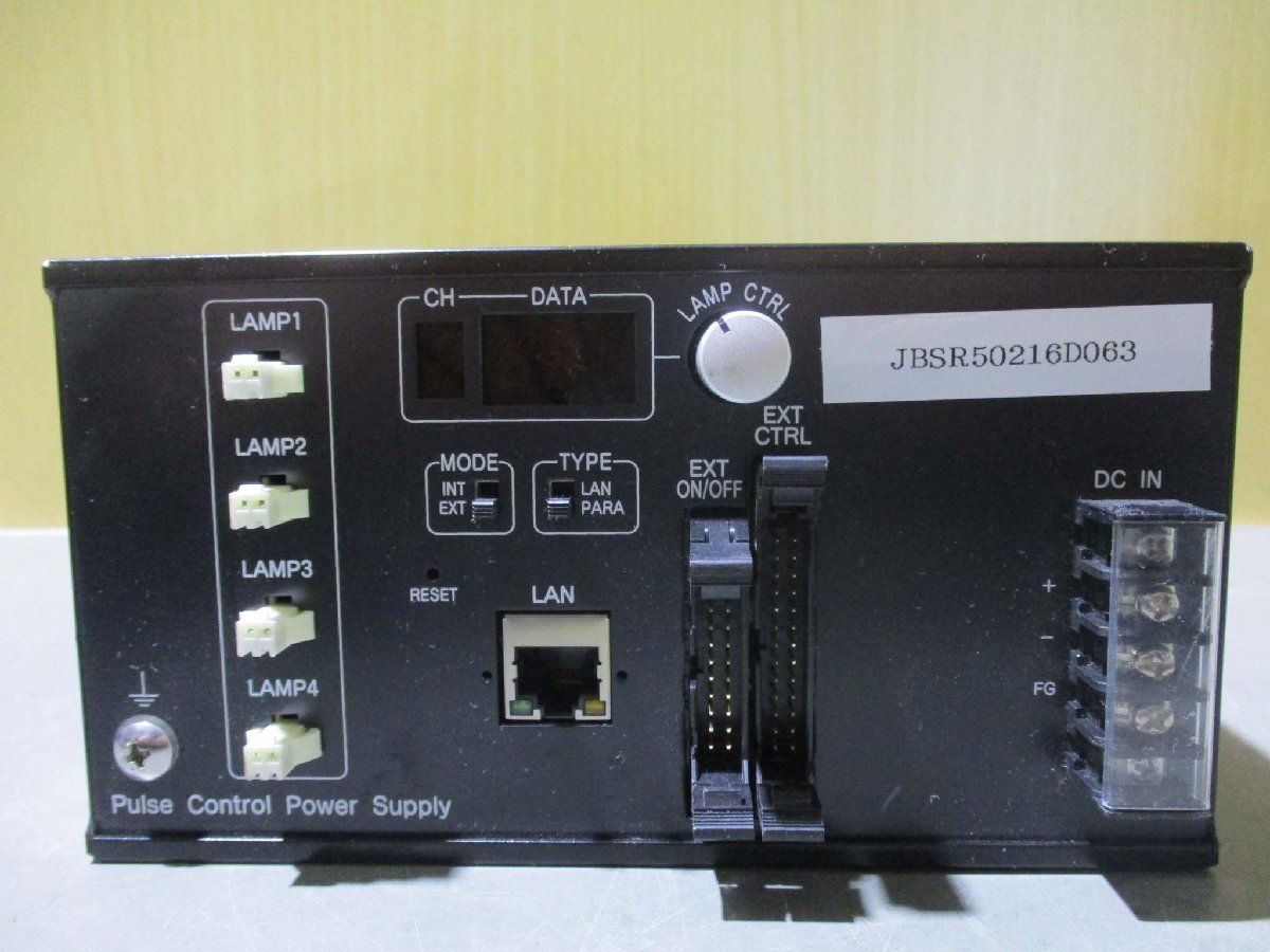 中古 IMAC PULSE CONTROL POWER SUPPLY IDGB-150M4-L01 パルス制御電源 DC24V(JBSR50216D063)_画像1