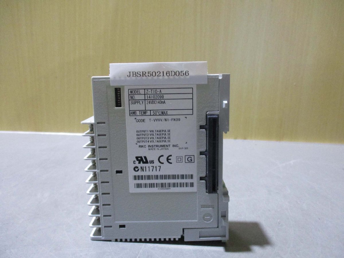 中古 RKC Temperature control module Z-T10-A 温度調節モジュール(JBSR50216D056)_画像2