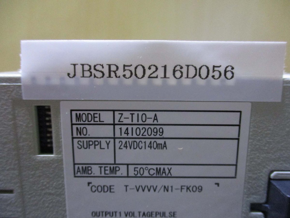 中古 RKC Temperature control module Z-T10-A 温度調節モジュール(JBSR50216D056)_画像3