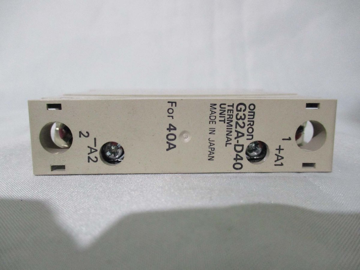 中古 OMRON パワーデバイスカートリッジ G32A-D40(JCDR41019D105)_画像1