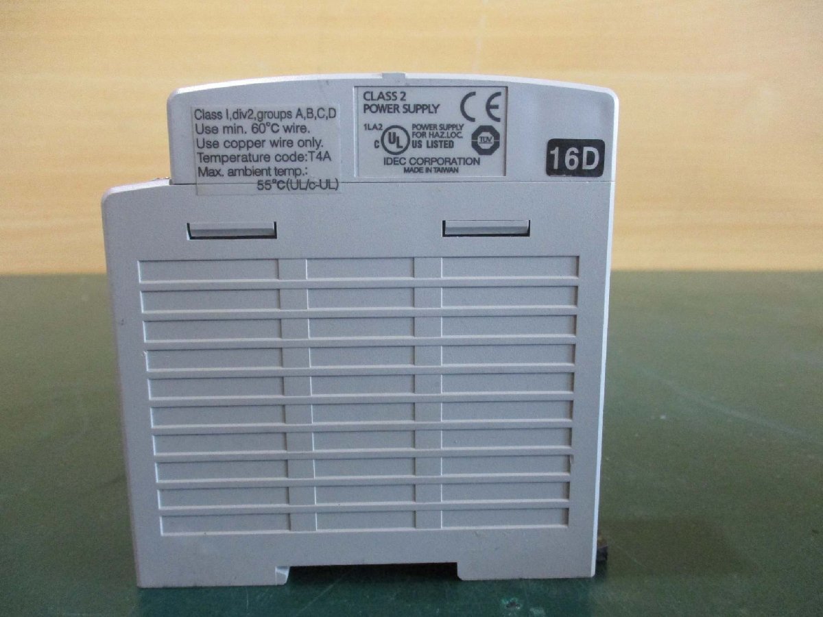 中古IDEC PS5R-SB24 Power Supply 24V 0.65A *2(JBWR50107B063)_画像6