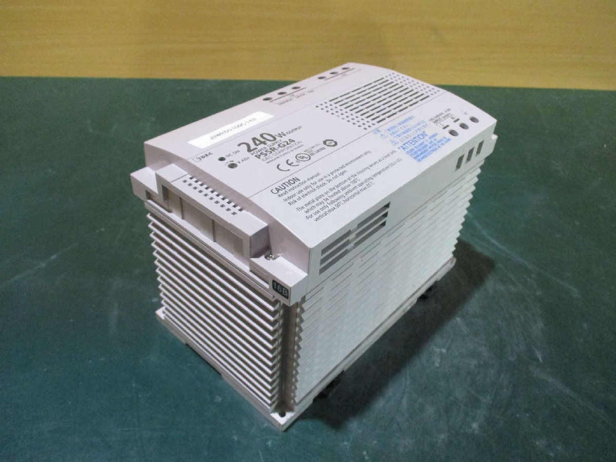 中古IDEC PS5R-G24 POWER SUPPLY 240W 100-240V AC 4.0A(JBWR50109C143)_画像8