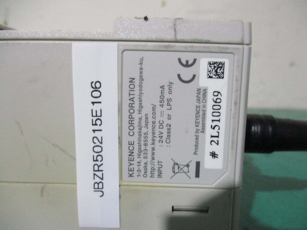中古 KEYENCE キーエンス イオナイザー SJ-M200 SJ-M020 高性能マイクロ除電器 イオンブロー 静電気除去装置(JBZR50215E106)の画像5
