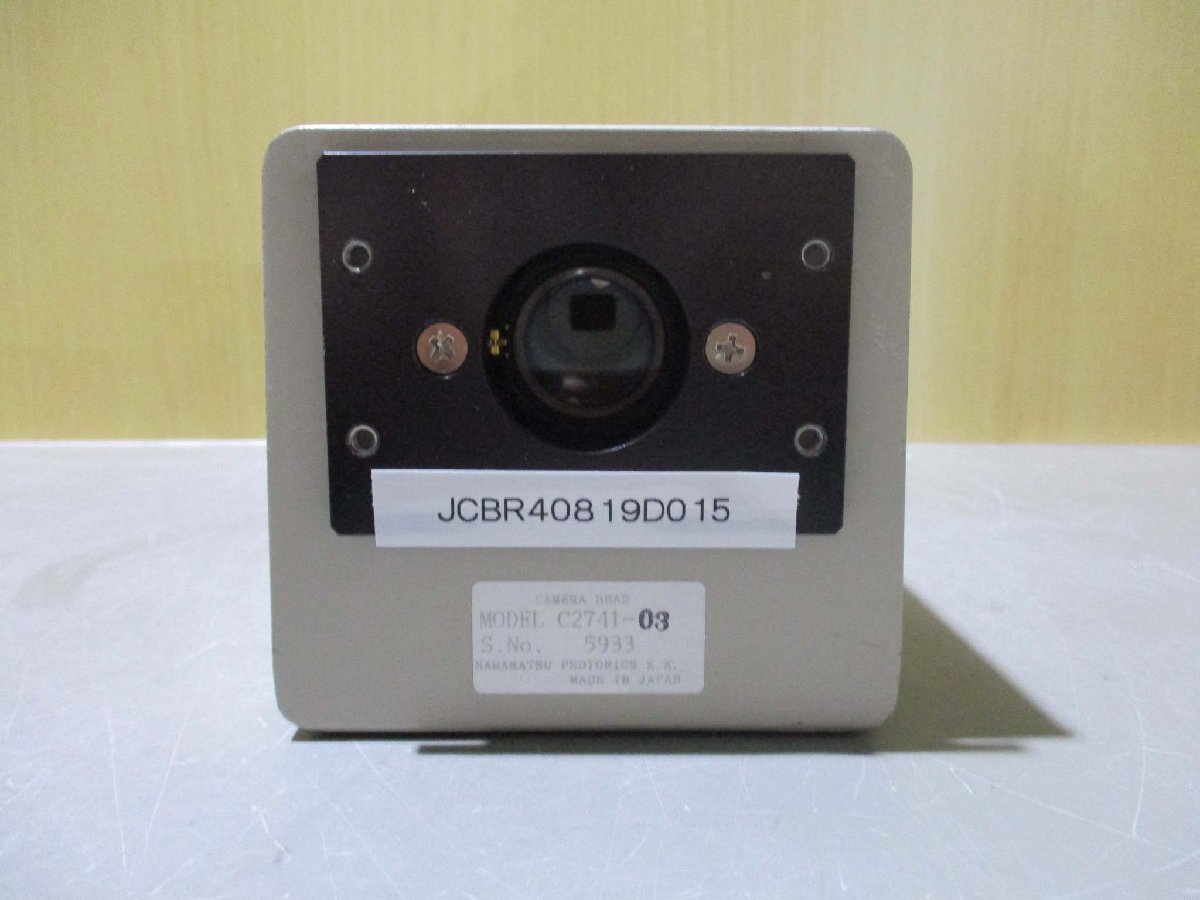 中古Hamamatsu C2741-03 IR Vidicon Camera Head Laboratory(JCBR40819D015)