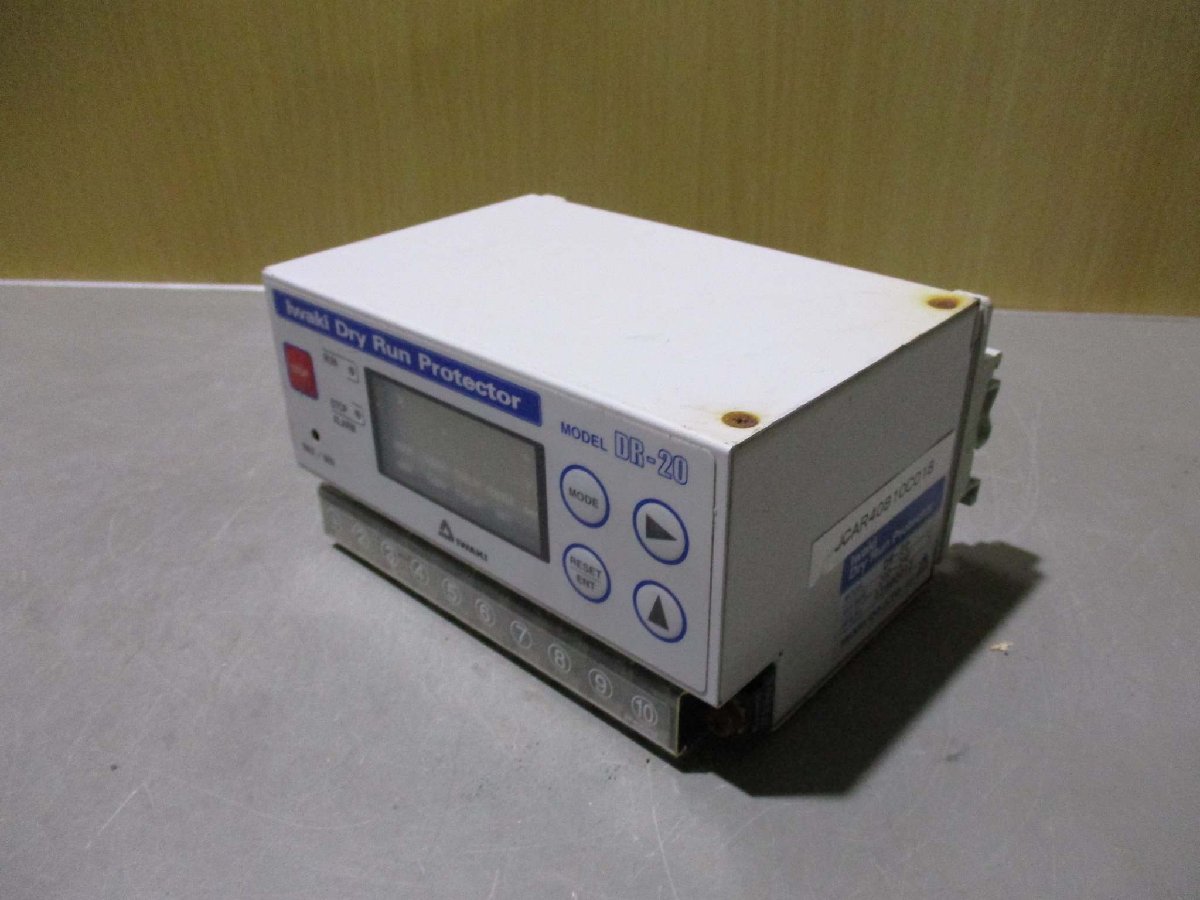 中古Iwaki Dry Run Protector DR-20 200-240V(JCAR40810C018)_画像6