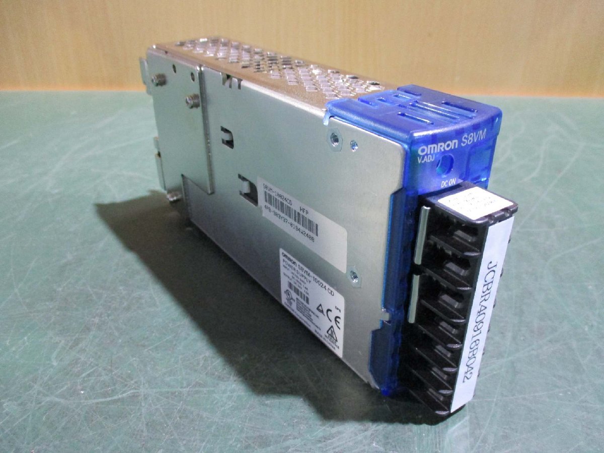 中古 OMRON POWER SUPPLY S8VM-10024CD スイッチング/パワーサプライ(JCBR40916B042)_画像1