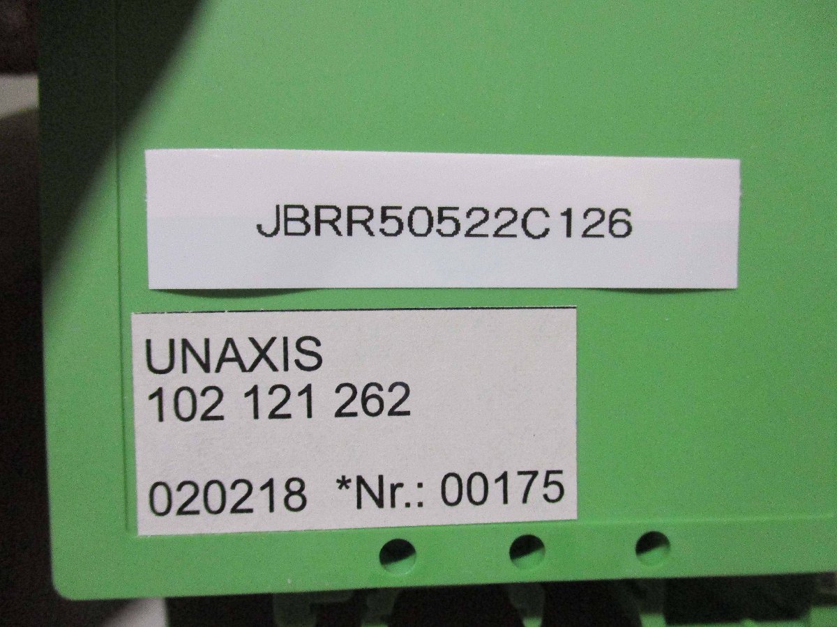 中古 UNAXIS 102121262 2個(JBRR50522C126)_画像2