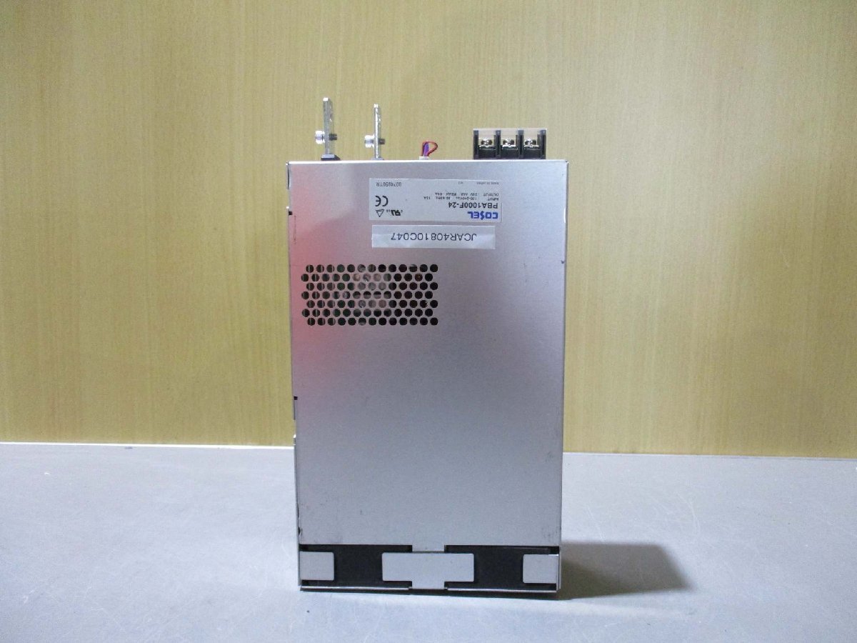 中古COSEL PBA1000F-24 スイッチング 電源 100~240Vac 24V 44A(JCAR40810C047)