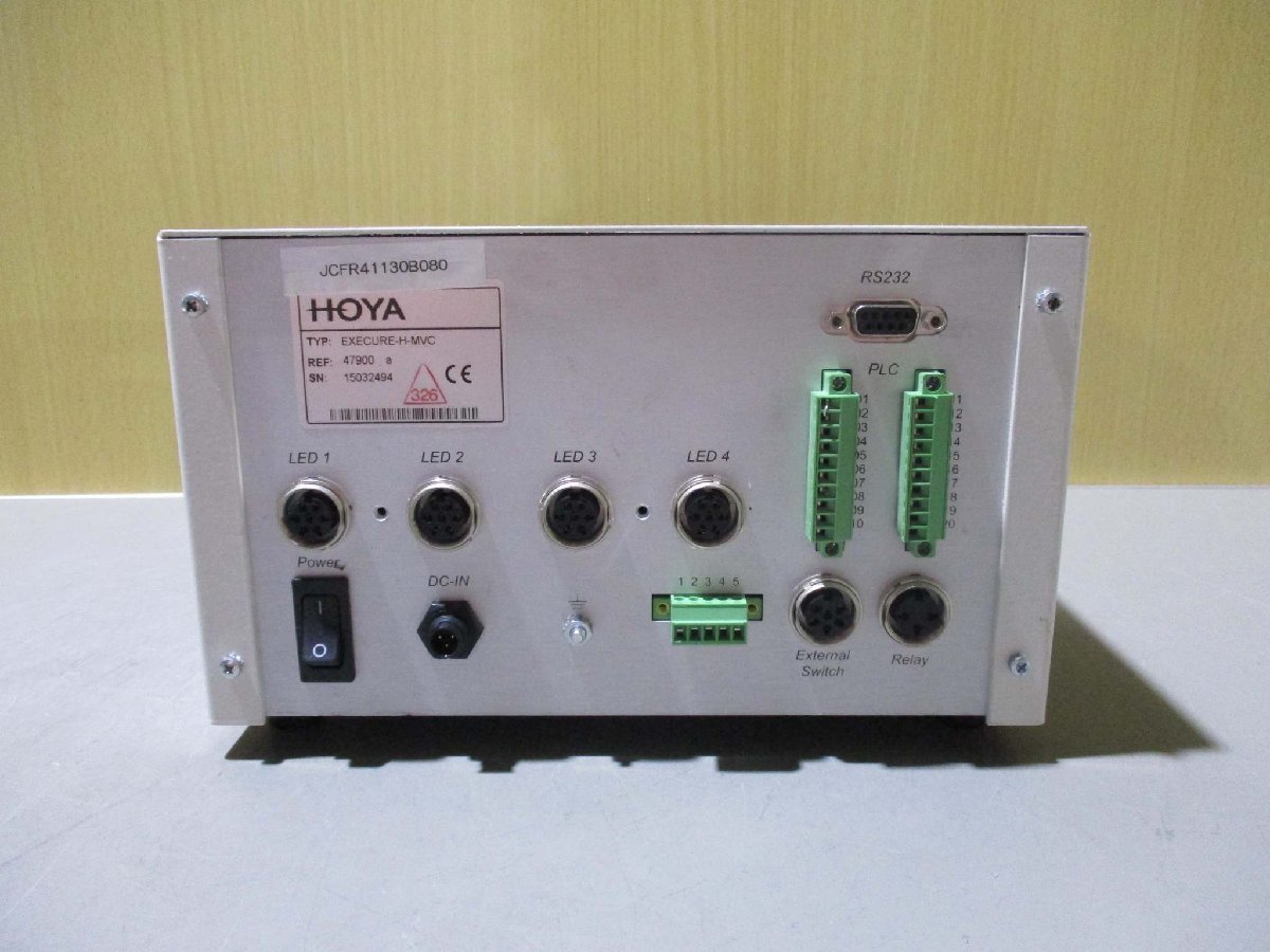 中古HOYA EXECURE-H-MVC UV光源(JCFR41130B080)_画像1