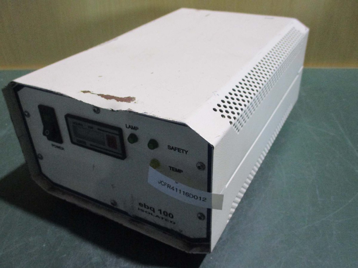 中古 ISOLATED 水銀ランプ用電子安定器 ebq 100(JCFR41116D012)