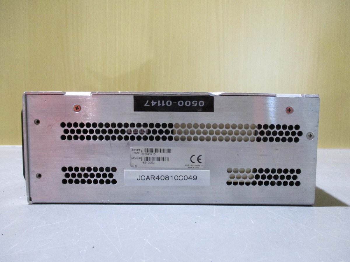 中古MKS THROTTLE VALVE CONTROLLER, TYPE 1651(JCAR40810C049) 中古MKS THROTTLE VALVE CONTROLLER, TYPE 1651(JCAR40810C049)