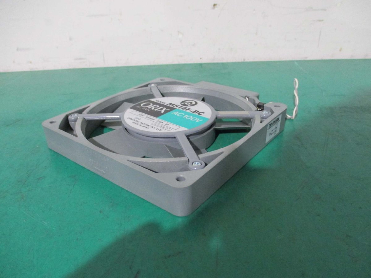 中古 ORIENTAL MOTOR ORIX AC FAN MS14F-BC ファン AC100V 0.15A(JCJR50216C037)_画像1