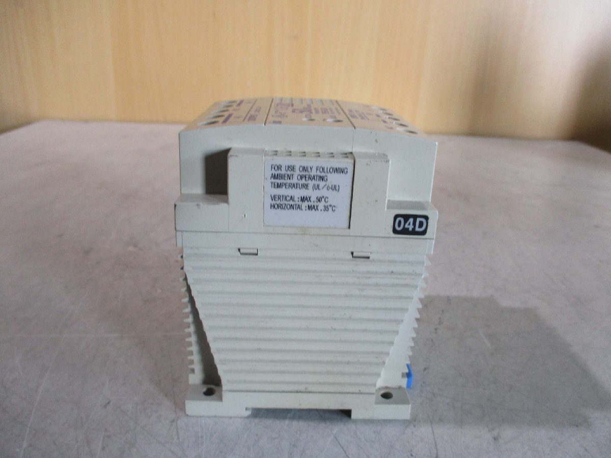 中古 IDEC POWER SUPPLY PS5R-D24 電源 50W(JCKR50303B027)_画像4