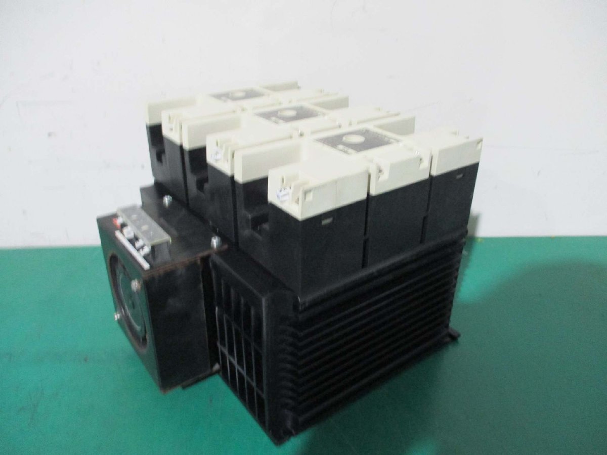 中古 MITSUBISHI SOLID STATE CONTACTOR US-K120TE ソリッドステート コンタクタ AC100-240V [3個セット](JCLR50216D019)_画像1