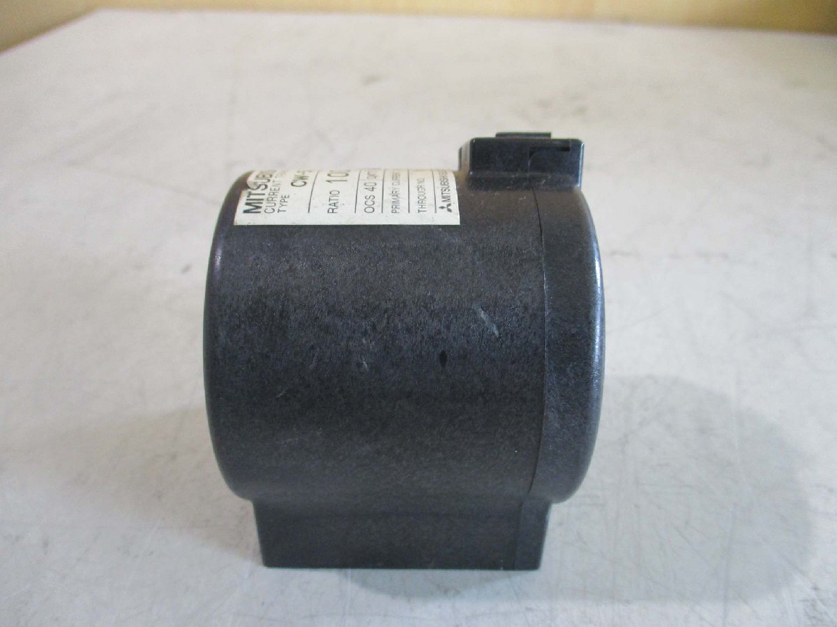 中古 MITSUBISHI CURRENT TRANSFORMER CW-5L 変流器 100AT/5A[3個セット](JCLR50218C114)_画像5