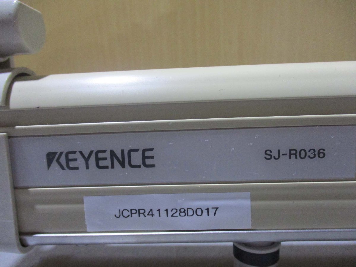 中古KEYENCE SJ-R036 除電器 バータイプコントローラ本体(JCPR41128D017)_画像2