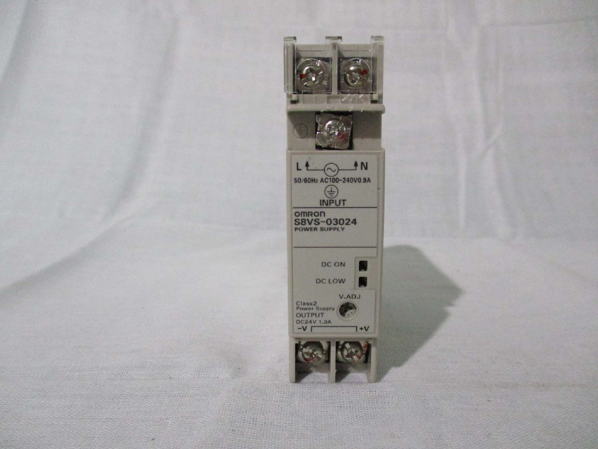 中古 OMRON スイッチングパワーサプライ S8VS-03024(JCRR40801B056)_画像4