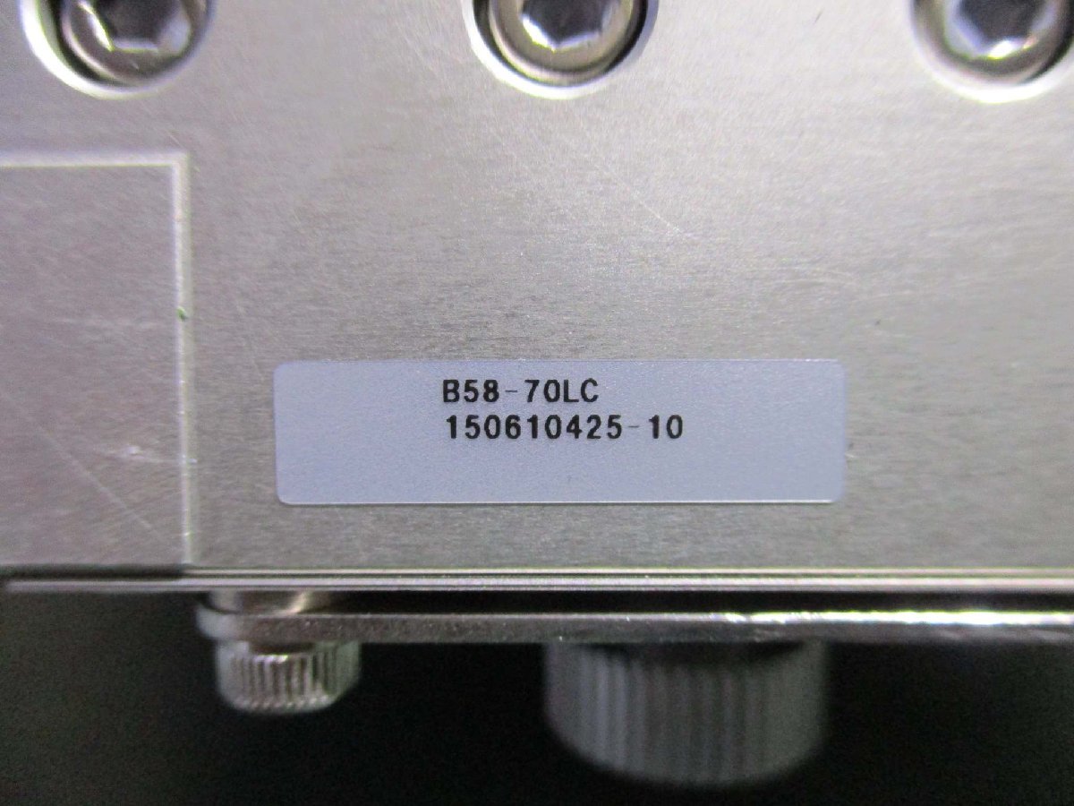 中古 MISUMI Goniometer stage GPWG70-70 高精度ゴニオステージ(KAAR50204D021)_画像8