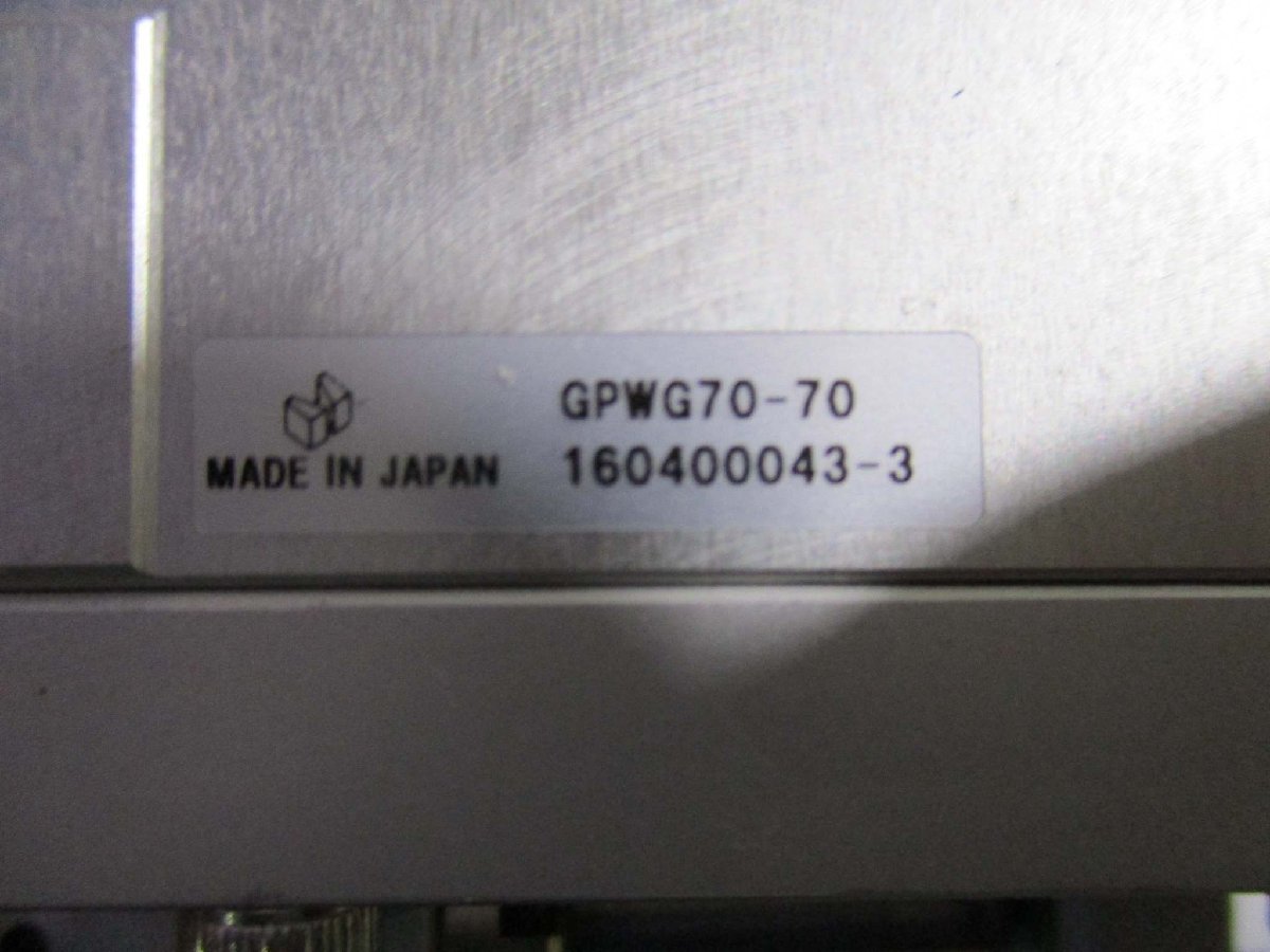 中古 MISUMI Goniometer stage GPWG70-70 高精度ゴニオステージ(KAAR50204D035)_画像6