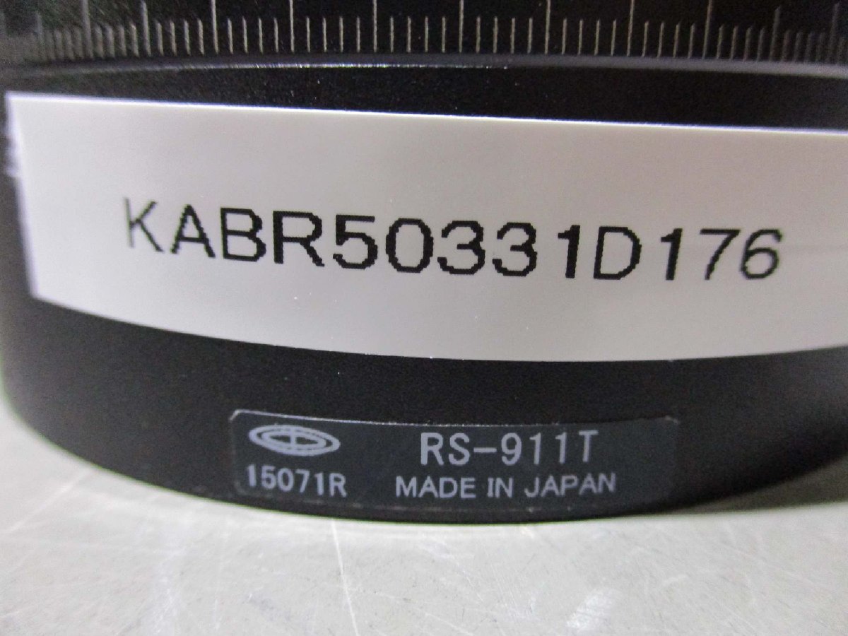 中古 CHUO SEIKI RS-911T 透過型微動回転ステージ(KABR50331D176)_画像2