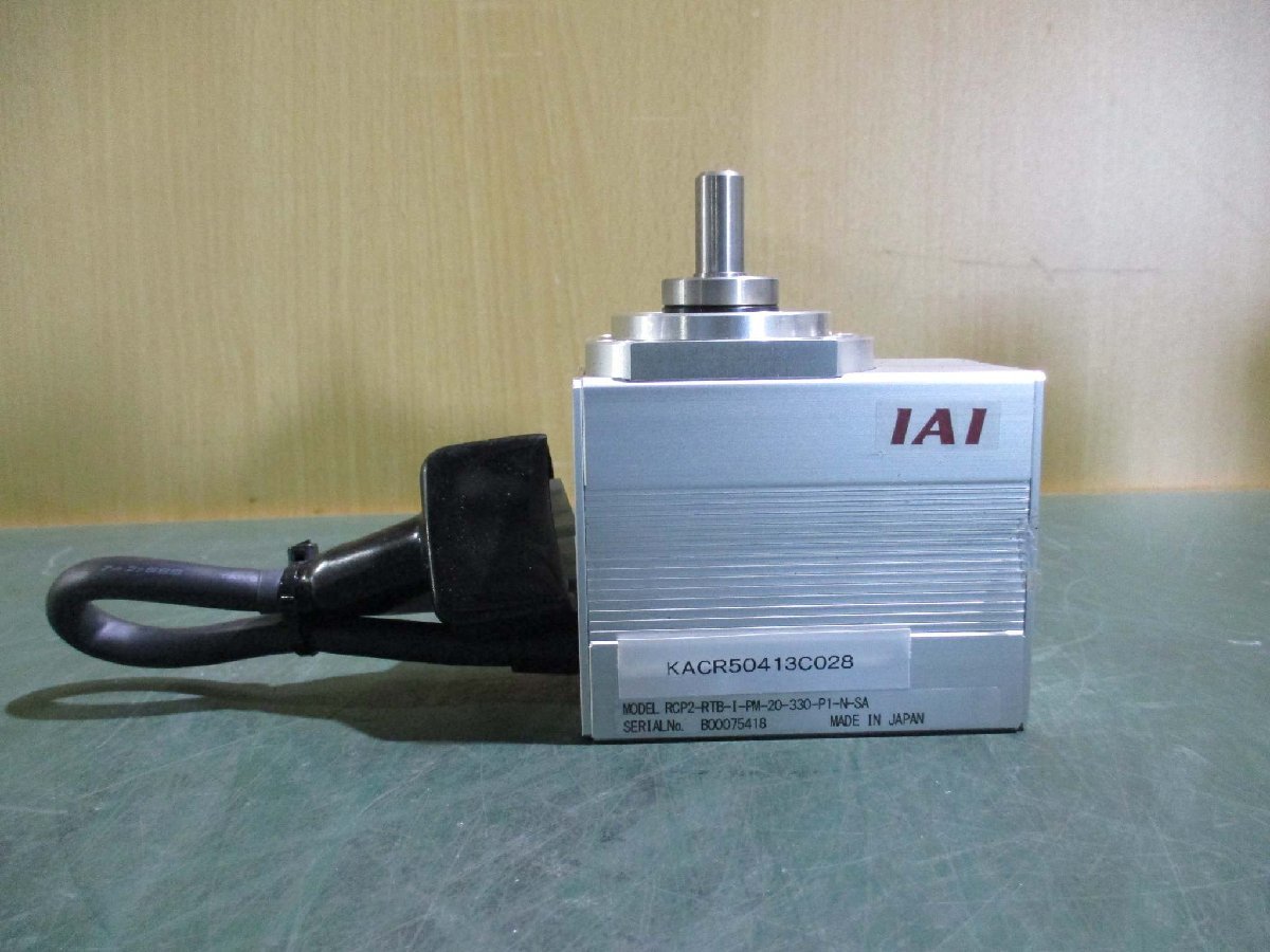 中古 IAI RCP2-RTB-I-PM-20-330-P1-N-SA Rotary Actuator(KACR50413C028)