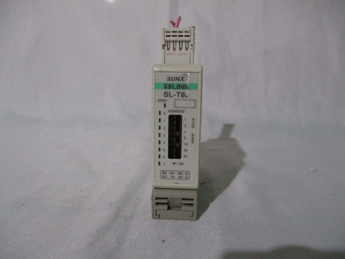 中古 PANASONIC SL-T8J S-LINK 8チャンネル コネクタ 入力ユニット(JCRR40921B120)_画像4
