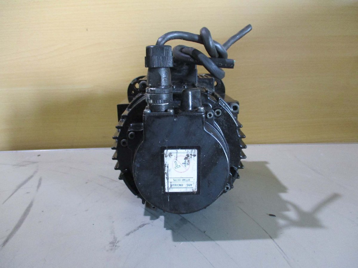 中古 YASKAWA ELECTRIC 安川 SGMRV-09ANA-YR11 AC SERVO MOTOR サーボモーター＜送料別＞(KBER50330D012)_画像3