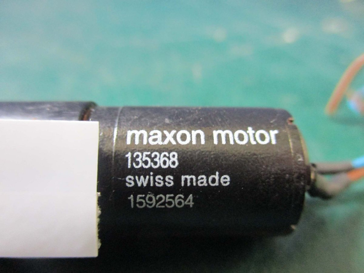 中古 maxon motor 135368 SWISS MADE 1592564(KBMR50112C083)_画像3
