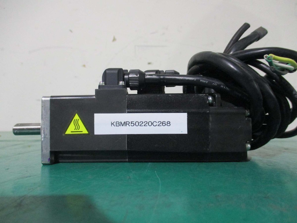 中古 MITSUBISHI AC SERVO MOTOR HF-KP13BD(KBMR50220C268)_画像3