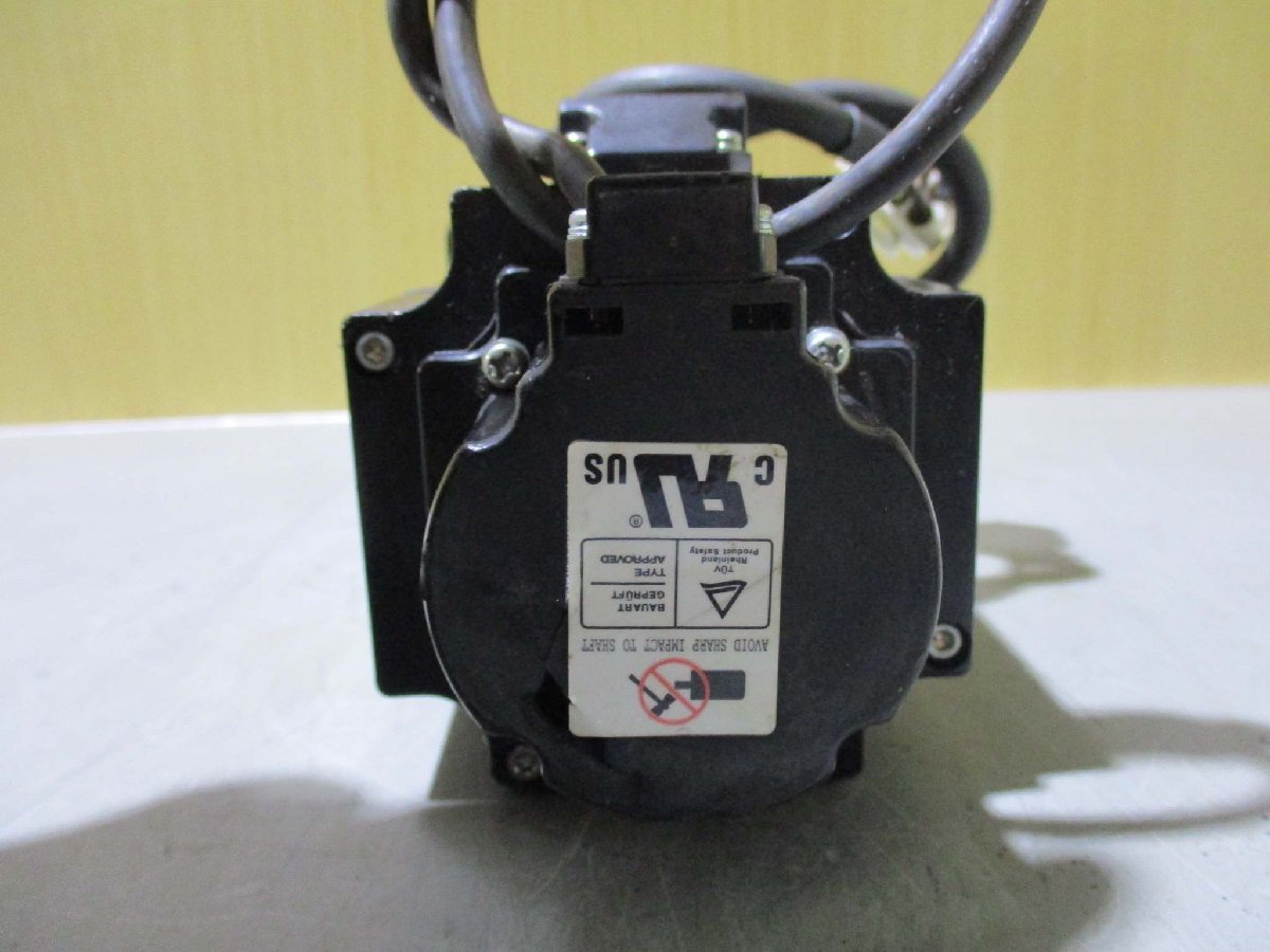 中古 FUJI AC SERVO MOTOR GYC401DC1-SC-BG59Z-ZE1 ACサーボモーター(KBSR50127C004)_画像5