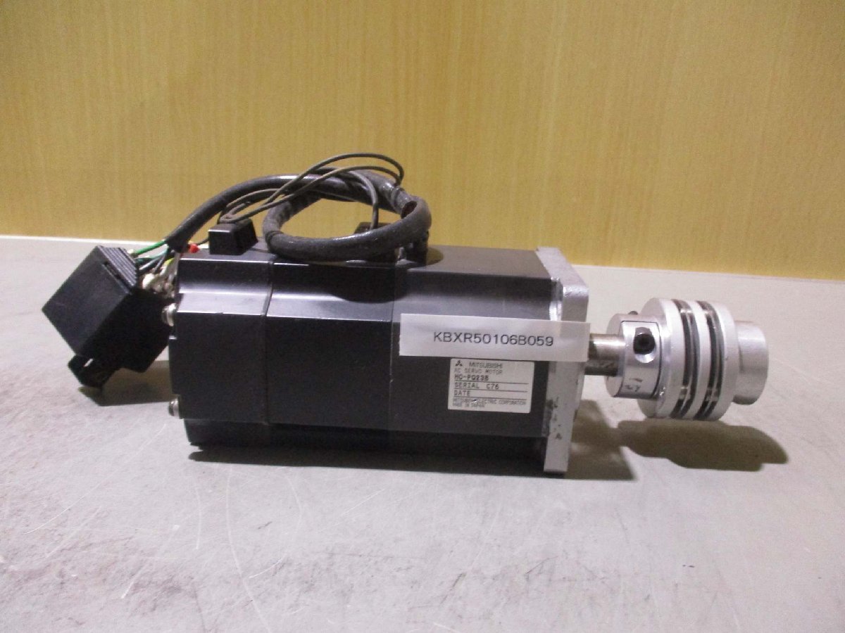 中古 MITSUBISHI AC SERVO MOTOR HC-PQ23B(KBXR50106B059)