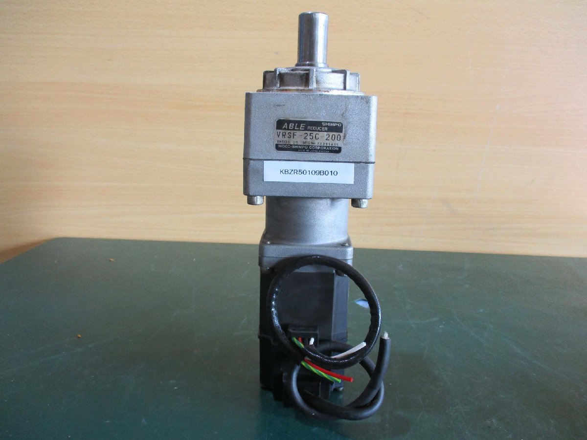 中古MITSUBISHI サーボモーター HC-KFS23 /SHIMPO エイブル減速 中古MITSUBISHI サーボモーター HC-KFS23 /SHIMPO エイブル減速
