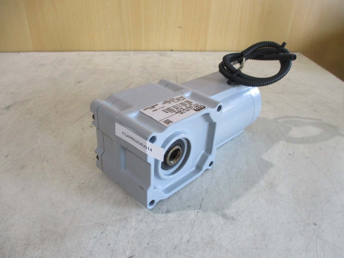 中古 GTR ギアモータ フランジ取付型 中空軸/フランジ取付型 F2SM-12-40-T40 40W(KCAR50304D014) その他