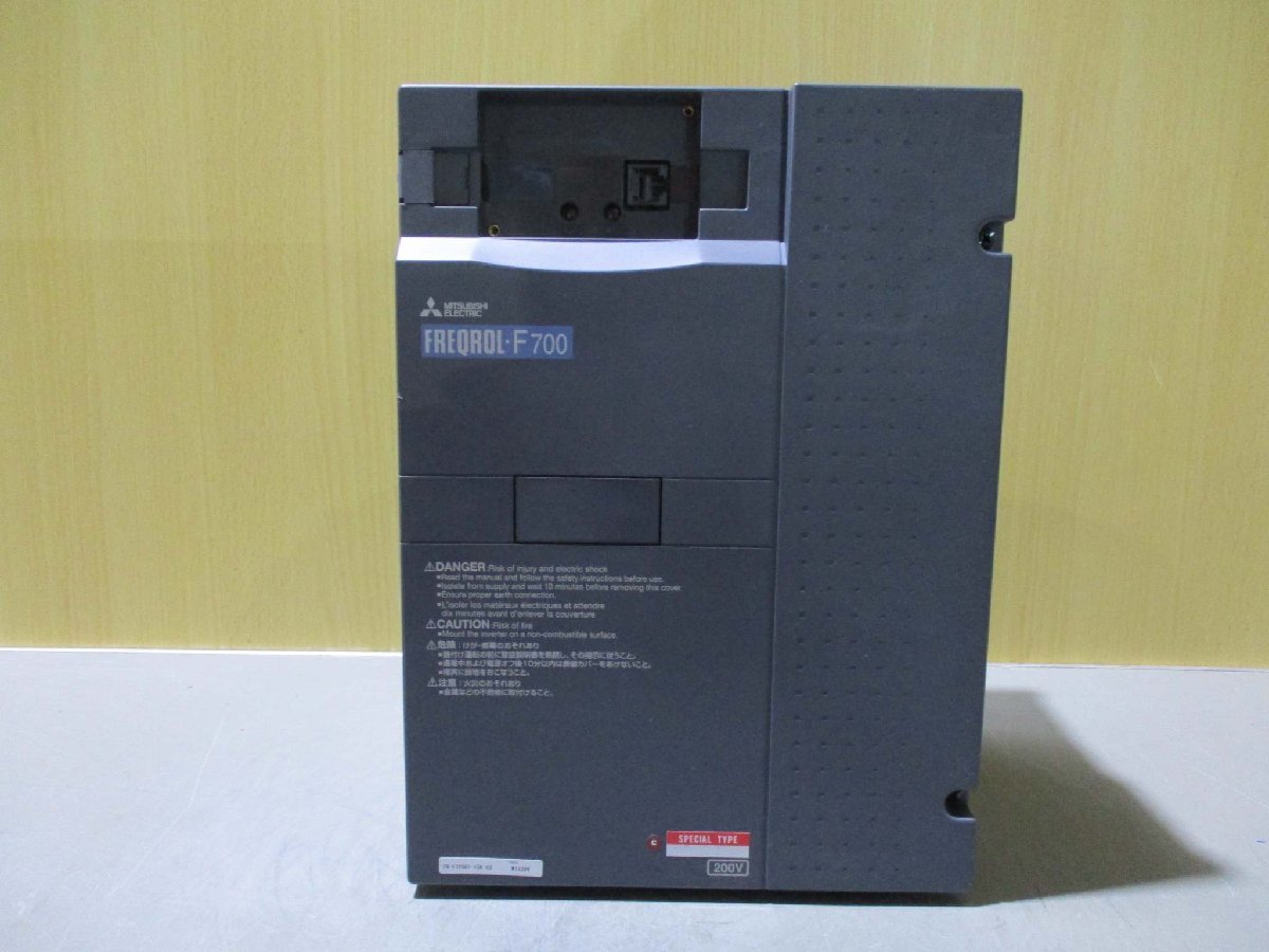 中古MITSUBISHI FR-F720G1-15K-63 15KW 85A INVERTER(LAGR41222B022) 中古MITSUBISHI FR-F720G1-15K-63 15KW 85A INVERTER(LAGR41222B022)