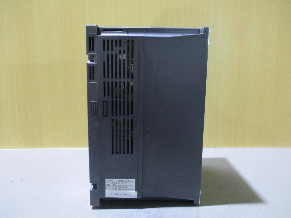 中古MITSUBISHI FR-F720G1-15K-63 15KW 85A INVERTER(LAGR41222B022) 中古MITSUBISHI FR-F720G1-15K-63 15KW 85A INVERTER(LAGR41222B022)