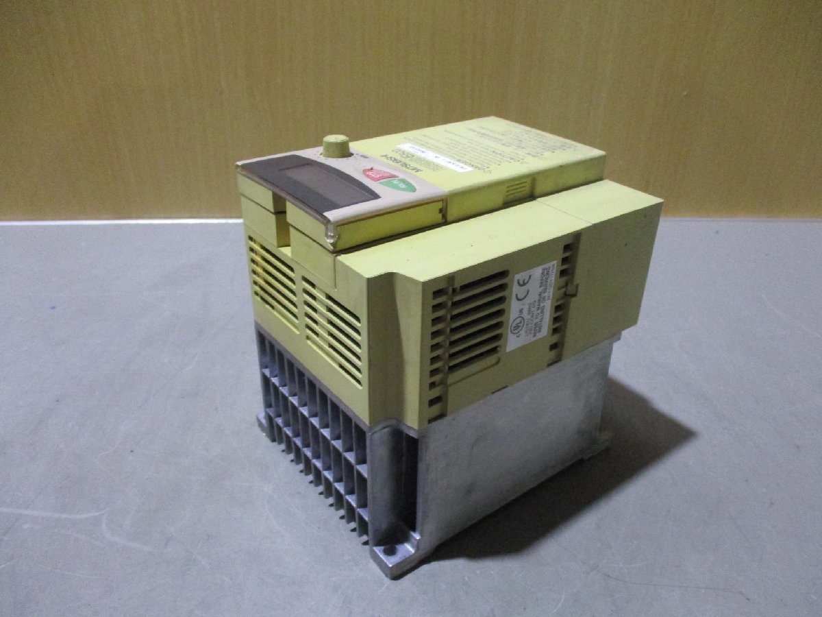 中古 MITSUBISHI INVERTER FR-E520-1.5K インバーター 1.5KW(LANR50210C071)_画像7