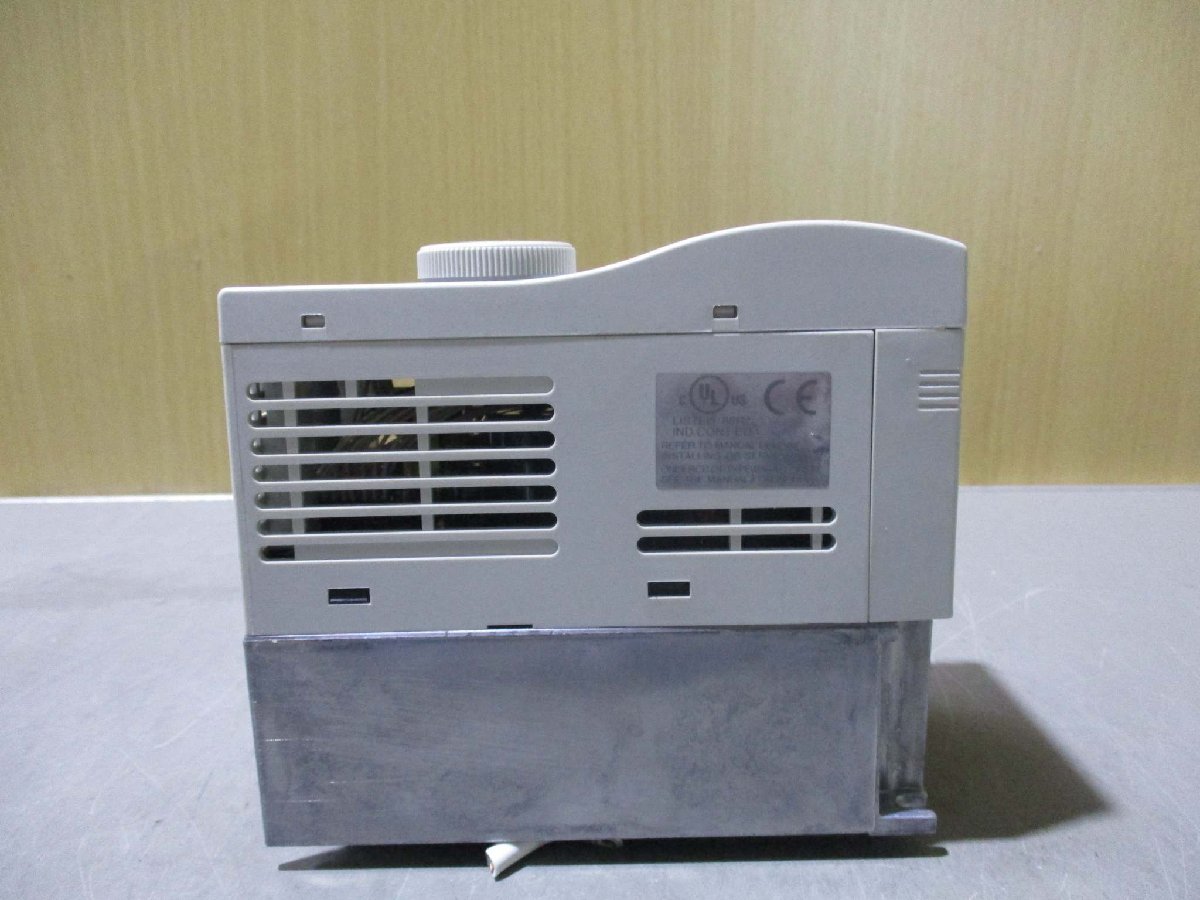 中古 MITSUBISHI INVERTER FR-S520E-0.4K インバータ 200-240V 0.4kW(LANR50216C122)_画像8